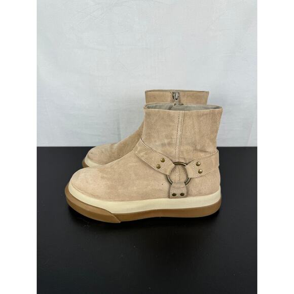 Free People Bodhi Harness Sneaker Bootie Suede Ladies Size 9 US - Picture 2 of 10